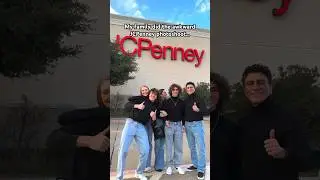 My family did the awkward JCPenney photoshoot 😅