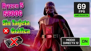 ✅ Ryzen 5 5600G ✅ Fortnite STAR WARS ✅ Bajos, Medios, Altos, Épicos 🔴 Sin TARJETA GRÁFICA 🔴