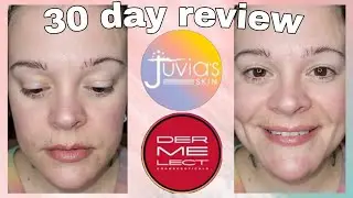 I tried JUVIA'S SKIN & DERMELECT for 30 days || Dry Skin || Over 40 Skin