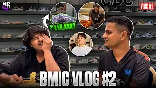 BMIC VLOG #2 : Behind The Scenes & Sneakers Shopping💜