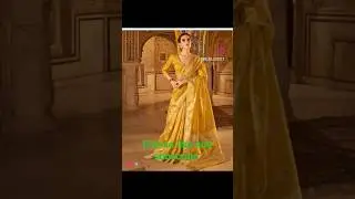 #latest #haldi #function #outfitideas #marriage#dress #yellow#saree #youtubeshorts #trending#shorts