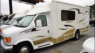 SOLD! 2008 Winnebago Aspect 23A Small Class C / B+, Fiberglass Roof, Clean, $29,900