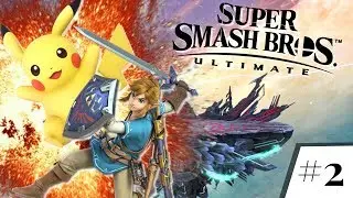 Super Smash Bros Ultimate! | Classic mode with Pikachu & Link!