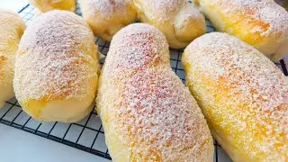 Milky Cheese Roll Recipe ‼️ #cheeserolls #milkycheeseroll #cheesebreadroll #bread