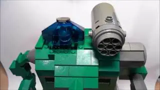 Battletech - Lego - Birth of a Battle Mech - Stop Motion Test 1