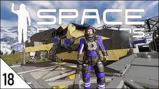 The Fighter's First Mission! | Space Engineers Survival 2025 | Episode 18