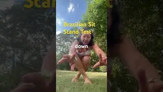 Brazilian Sit Stand Test. #fitnesstest  #strengthtest #mobilitydrills #mobilitytest
