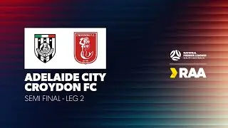 2025 #RAANPLSA Finals | Adelaide City v Croydon FC | Presented by ServiceFM