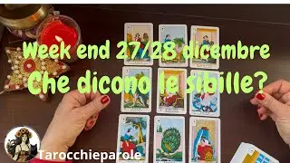 🔮SIBILLE: cosa aspettarsi nel week 27/28 dicembre ‼️‼️‼️