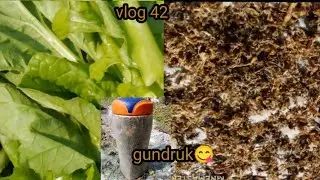 how to make gundruk nepali style//gudru bnaune akdom🤗 sajilo tarika nepali traditional food 😋