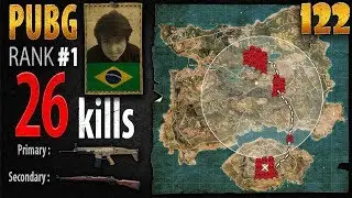 [Eng Sub] PUBG Rank 1 - Tecnosh 26 kills SOLO [SA] - PLAYERUNKNOWN'S BATTLEGROUNDS #122