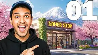 I Built A JAPANESE GAMING STORE! (Gamer Shop Simulator First Look)