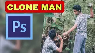 Photoshop photo editing tutorial / clone man - Dk Cvp