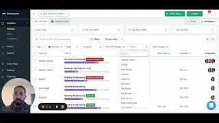 Tracking client work in Financial Cents