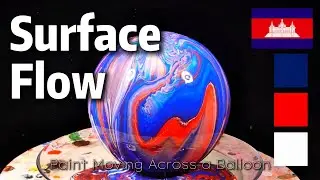 Witness the Magic of Flowing Paint on Fruits and Veggies—A Whimsical Culinary Adventure!#asmr