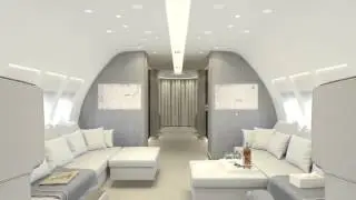 SRT A319 VIP Cabin