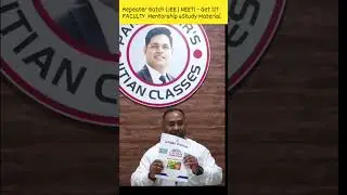 Get IIT Faculty Mentorship & Study Material | JEE/ NEET | Medical /Non Medical | IITIAN Classes