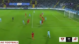 David Manga ball touch. UEFA 2017