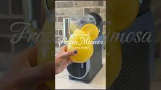 Slushy Machine frozen mimosas #asmrrestock #drinkrestock #slushymaker