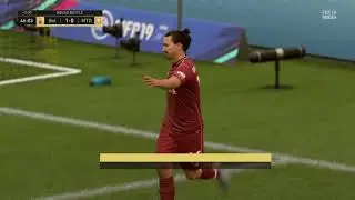 FIFA 19 | Zlatan Ibrahimovic Volley weak foot GOAL