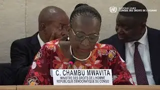 &laquo; Dans l&rsquo;est de la RDC, la population civile vit dans l&rsquo;angoisse et la peur au quotidien &raquo; | HRC58