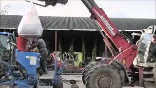 Ronnie Killens boys getting ready to sow barley