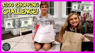 $100 SHOPPING CHALLENGE AT THE MALL!