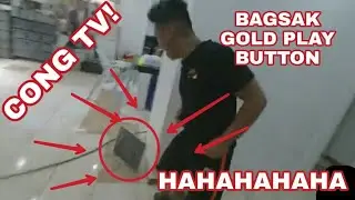 CONG TV NILAGLAG GOLD PLAY BUTTON NI JUNNIEBOY