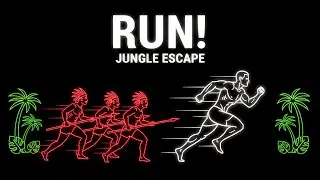 4-MIN IMMERSIVE INTERACTIVE CARDIO WARM-UP | JUNGLE ESCAPE🌴| Full Body Cardio Workout