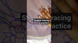 student tracing practice