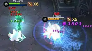 Survival Mode: Aurora Solo Rank 1 MVP 11 kills | Mobile Legends