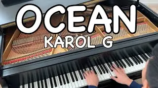 Ocean - KAROL G (Piano Cover by Gerald)