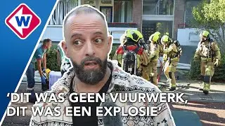Enorme explosie in portiekflat, hulpdiensten massaal ter plaatse