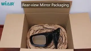 Rear-view Mirror Packaging-Cushion Folding Paper