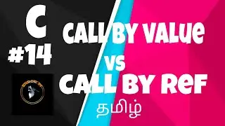 Call by value vs call by reference in c tamil // error in c // error in