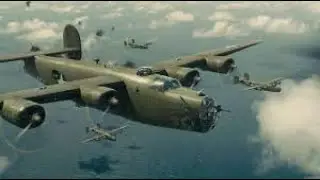 B 24 Liberator bombing