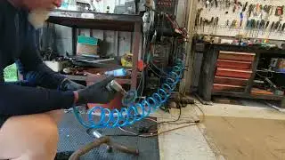 1992 Ducati 900SS,  Polishing the Ducati Exhaust, Music by Comin up Muddy