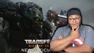 Transformers Rise of the Beasts Trailer Reaction!!! Beastformers