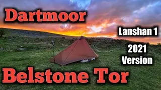 Solo camp at Belstone Tor