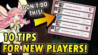 10 Tips for New Players in 4 Minutes! | Dragalia Lost