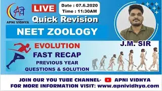 Evolution (Fast Recap) By JM sir