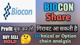 BIOCON Share|| Buy sell or Hold जानिए इस वीडियो में ।