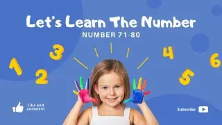 Numbers 71 to 80 for Kids|Number Names|Counting 71-80|Fun Counting|@Littleedu@ChuChuTV