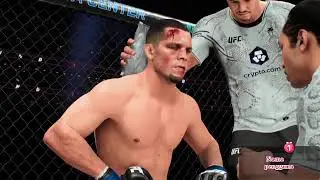 EA sport UFC 5_ ISLAM MAKHACEV vs NATE DIAZ