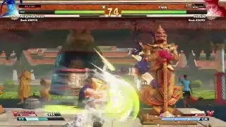 BEATEN TO DEATH-SCRUB MODE. 😞 🤕|STREET FIGHTER V: ARCADE EDITION [PS4] 60FPS