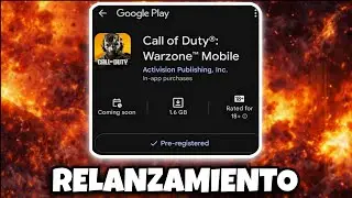 NUEVO PRE-REGISTRO para el RELANZAMIENTO de WARZONE MOBILE en PLAY STORE?