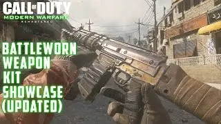 Call of Duty Modern Warfare Remastered | Battleworn Weapon Kit on All Assault Rifles (w/ XM-LAR)