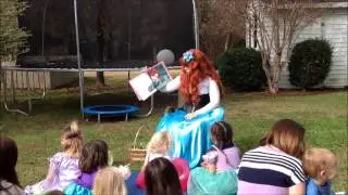 Ariel at Princess Party (Serving Hampton Roads, Virginia Beach, Richmond VA for over 8 years)