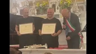 CITTADINANZA ONORARIA/HONORARY CITIZENSHIP for ANDREA TOFANELLI & FRANCESCO TAMIATI (Corfino 2025)