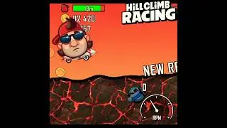 Power of ROCKET 🔥 Hill Climb Racing #gaming #hillclimbracing
